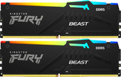 FURY Beast RGB 2x16ГБ DDR5 6000 МГц KF560C30BBAK2-32