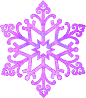 Снежинка Снегурочка (81 см, фиолетовый) [502-377]