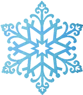 Снежинка Снегурочка (81 см, голубой) [502-378]