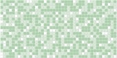 Мозаика зеленая 95.5x48 см
