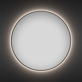 Зеркало с фоновой LED-подсветкой 7 Rays' Spectrum 172200130, 70 х 70 см (с сенсором и регулировкой яркости освещения)