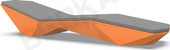 Quaro с подушками (оранжевый/графитовый)