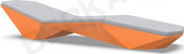 Quaro с подушками (оранжевый/серый)