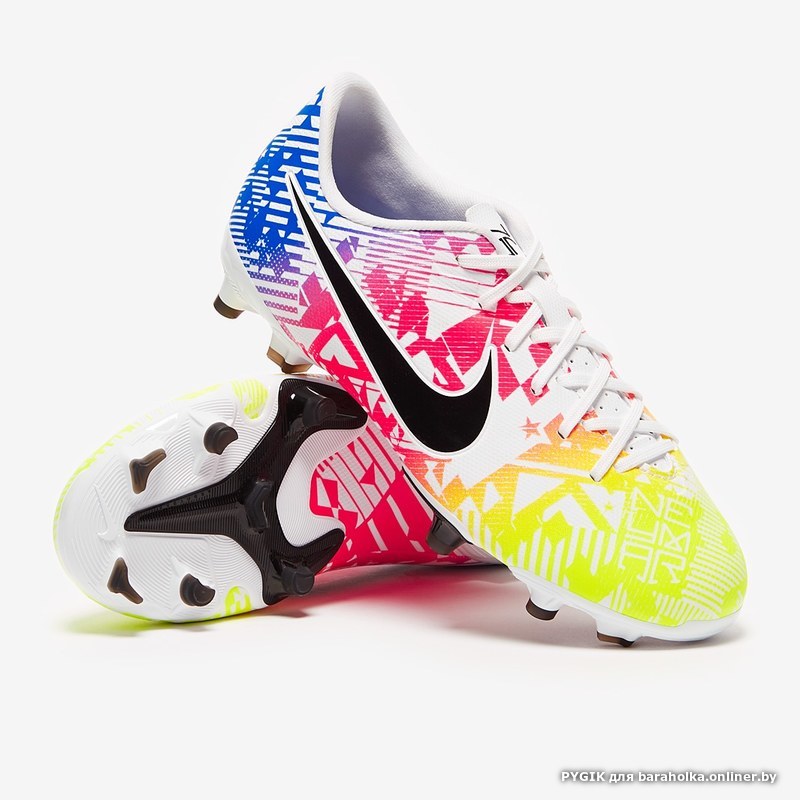 Nike Mercurial Vapor 13 Elite FG NJR Jogo Prismatico - White/Black/Racer  Blue/Volt