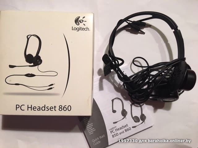 logitech pc headset 860