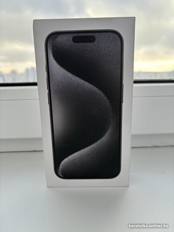 Iphone 15 pro black