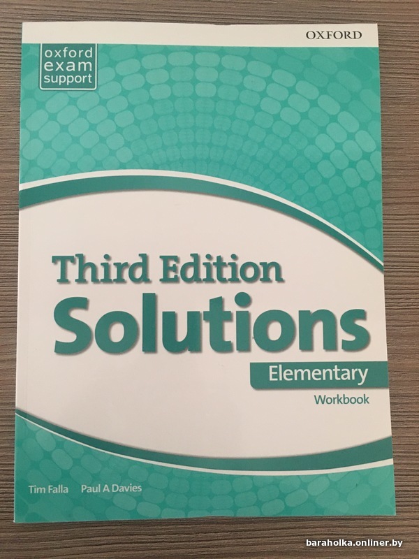 Oxford solutions elementary workbook