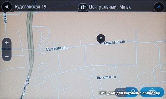 Будславская 19 на карте 1020