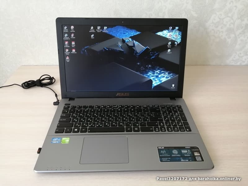 Обзор ноутбука asus x550d