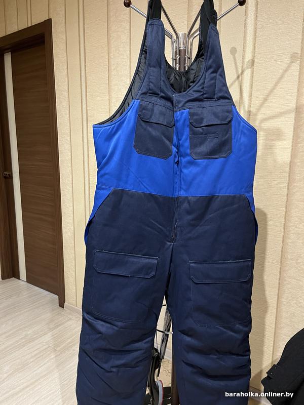рабочие комбинезоны на лямках. полукомбинезон уран утепленный серо-черный 96-100-170-176. рабочие комбинезоны на лямках. полукомбинезон 55t-fas-14. (т.
