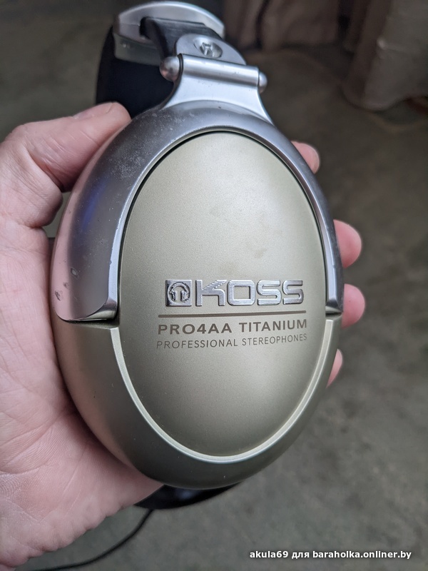 Koss pro 4aa online titanium