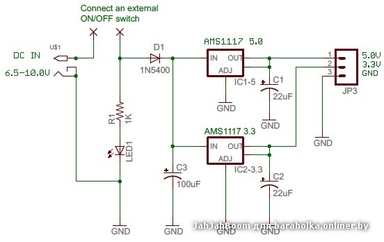 Lm317 variable power supply circuit