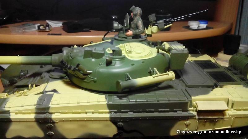 Танк Т-72 - Доработки модели