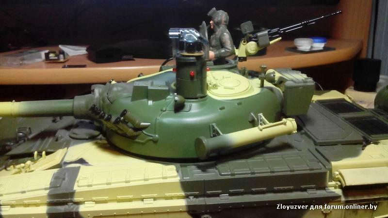 Танк Т-72 - Доработки модели