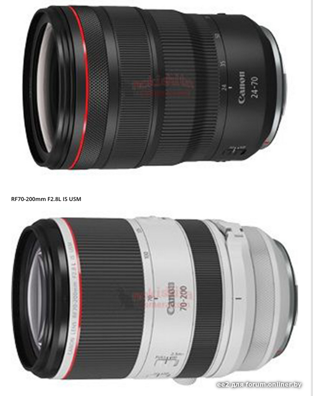 24 70mm 2.8 l. Canon RF 24-70mm f/2.8l. Canon RF 24-70mm f/2.8l is USM. Canon RF 70-200mm f/4l is USM. Canon RF 70-200 2.8.