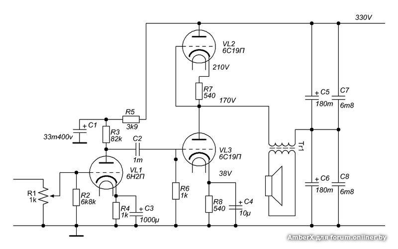 Бестрансформаторные ламповые усилители схемы Ламповые усилители реальность и иллюзии - Форум onliner.by