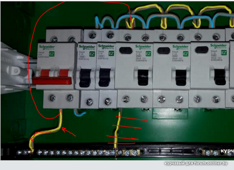 Как правильно подключить перемычки Электрика - Форум onliner.by