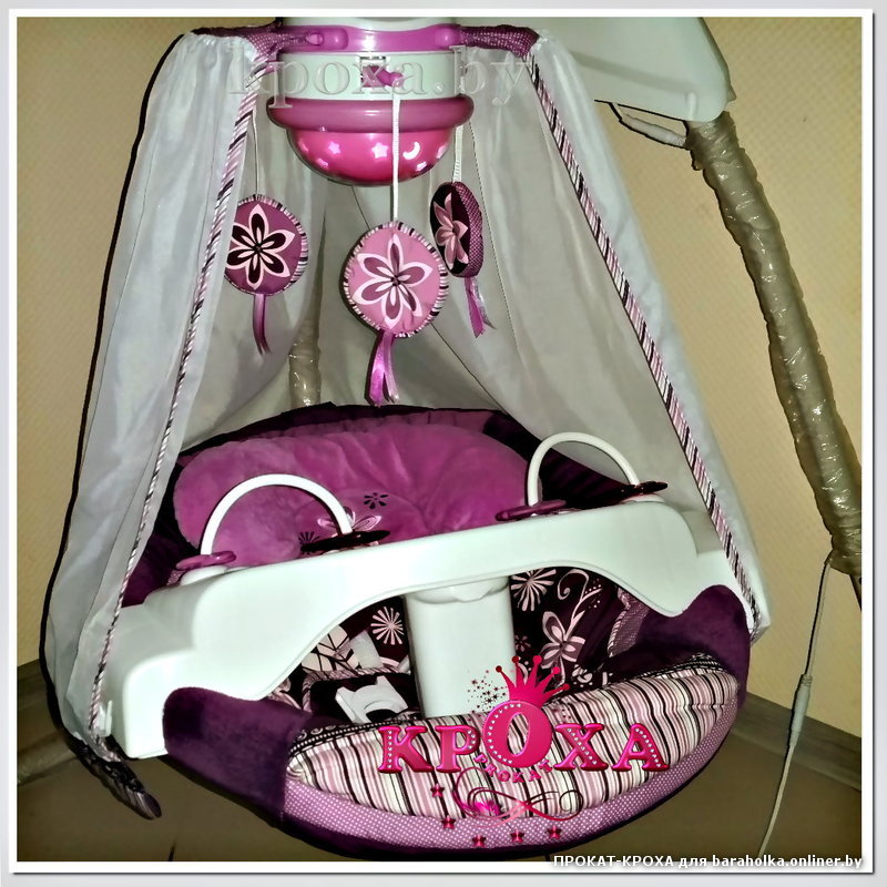 Конфетка колыбель качели от fisher-price sugar plum swing прокат (2).jpg