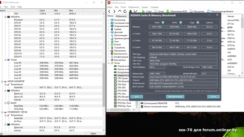 Рабочая температура 5600. Ryzen 5 5600x aida64. Aida64 Ryzen 5 5600x оперативка. Ryzen 5600x Aida Memory. Ryzen 5 5600x aida64 cache and Memory Benchmark.