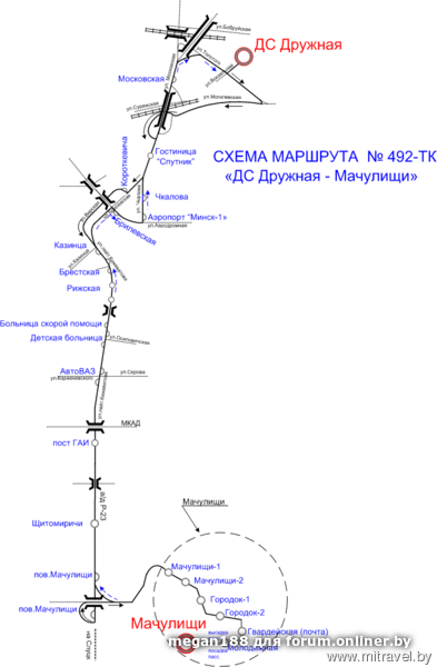 Маршрутка 1211 схема движения