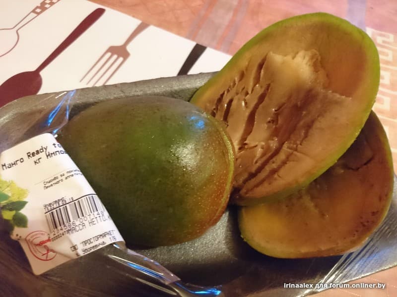 Испорченный манго внутри фото как выглядит