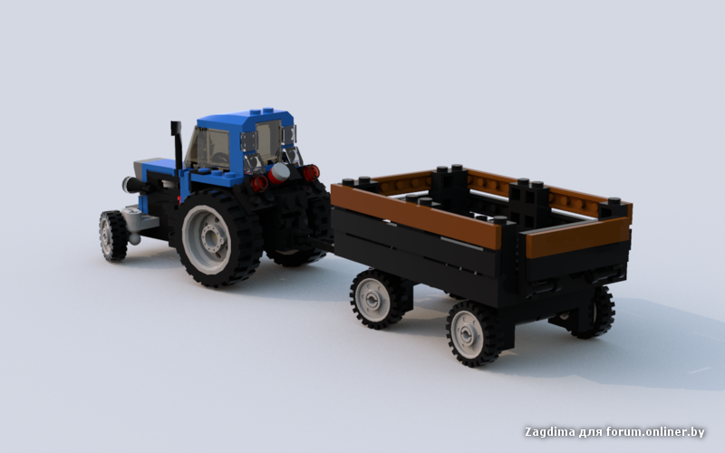Lego tractors