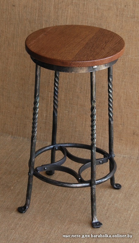 Hand Forged Bar Stool.JPG