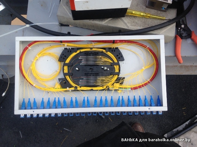 Перенос оптической розетки белтелеком