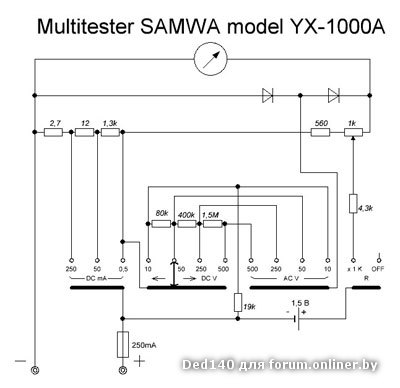 Схема sunwa yx 360trn