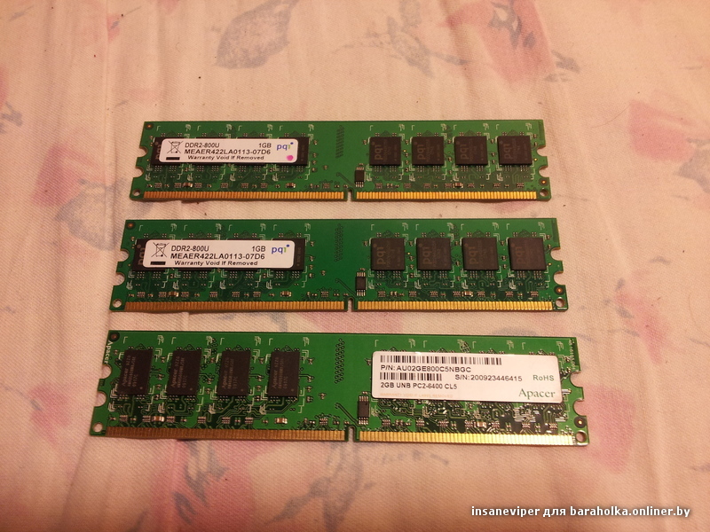 DDR2 1gb meaer422la0113-07D6 и 2 gb apacer au02ge800c5nbgc.jpg