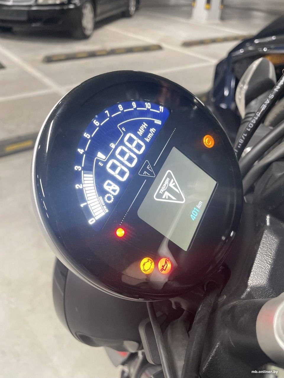 Triumph Trident 660, 2021 г.в., 401 км, Минск - Мотобарахолка onliner.by