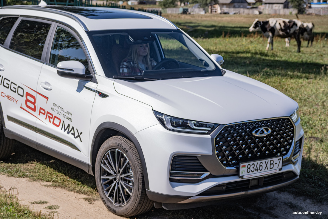 На 7-местном Chery Tiggo 8 Pro Max по готическим развалинам