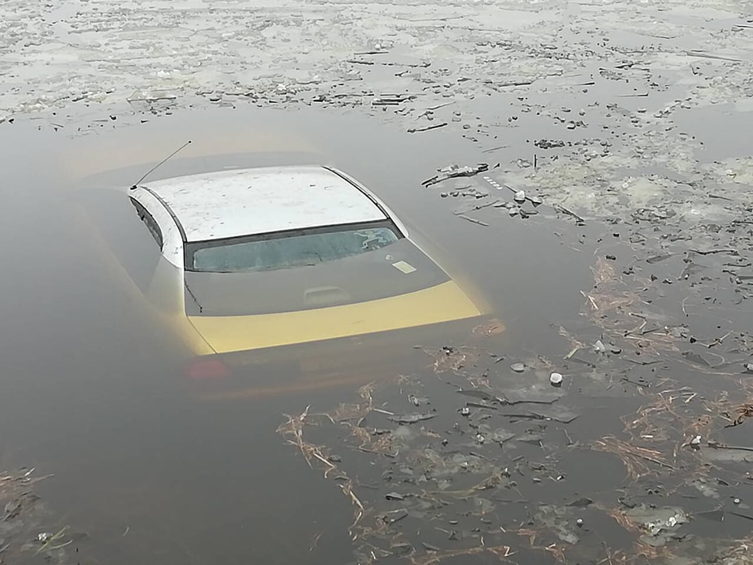 Сушка автомобиля после затопления