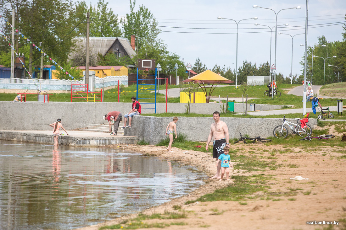 Цнянское водохранилище пляж