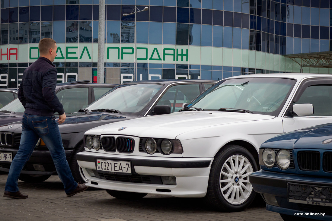 Фоторепортаж о встрече владельцев BMW E34