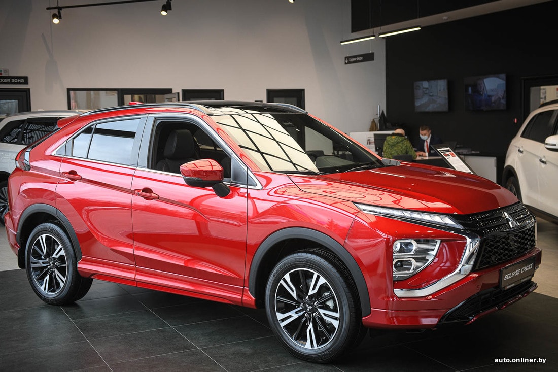 В Беларуси начали продавать обновленный Mitsubishi Eclipse Cross