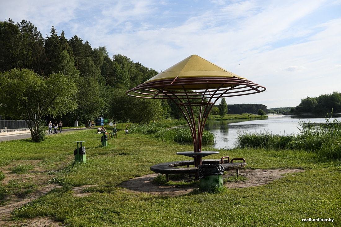 Беседка с мангалом в Гродно 