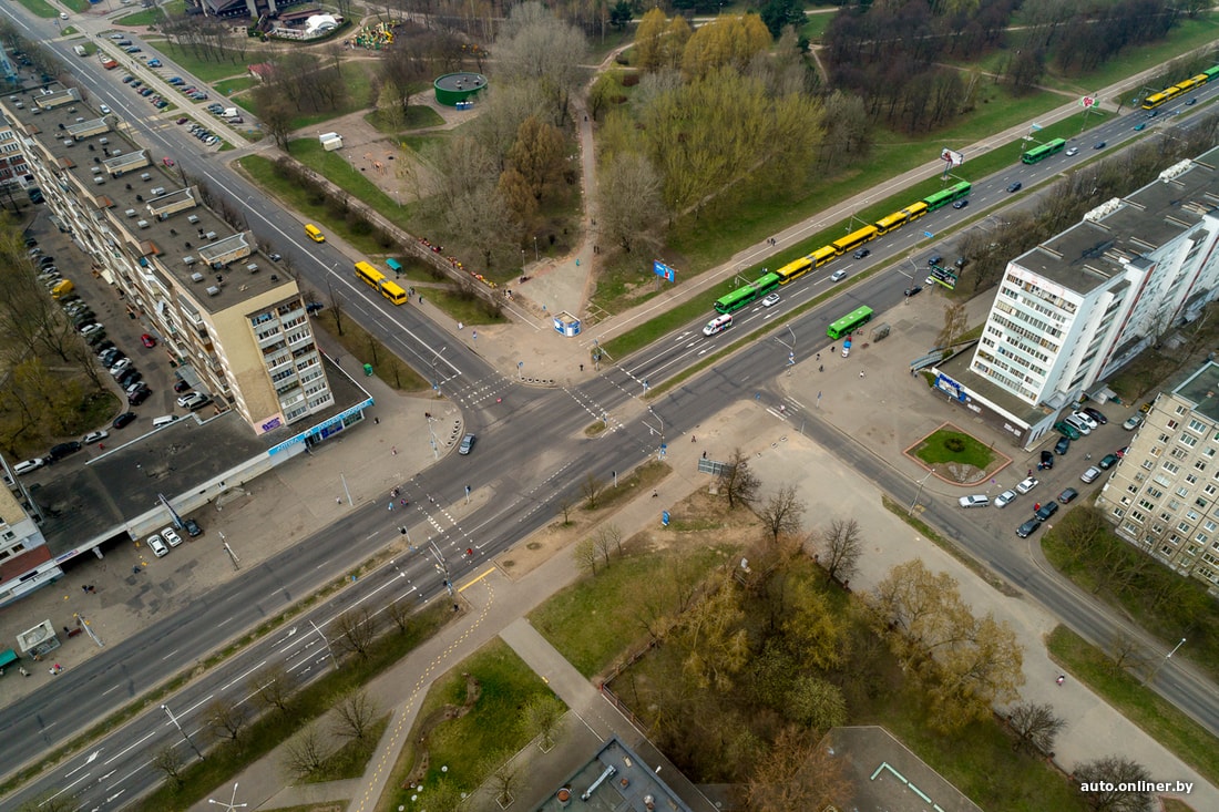 Фото т образного перекрестка