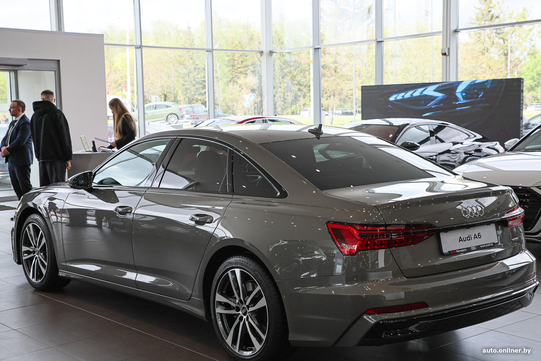 Обновленный Audi A6 привезли в Минск. Знакомимся
