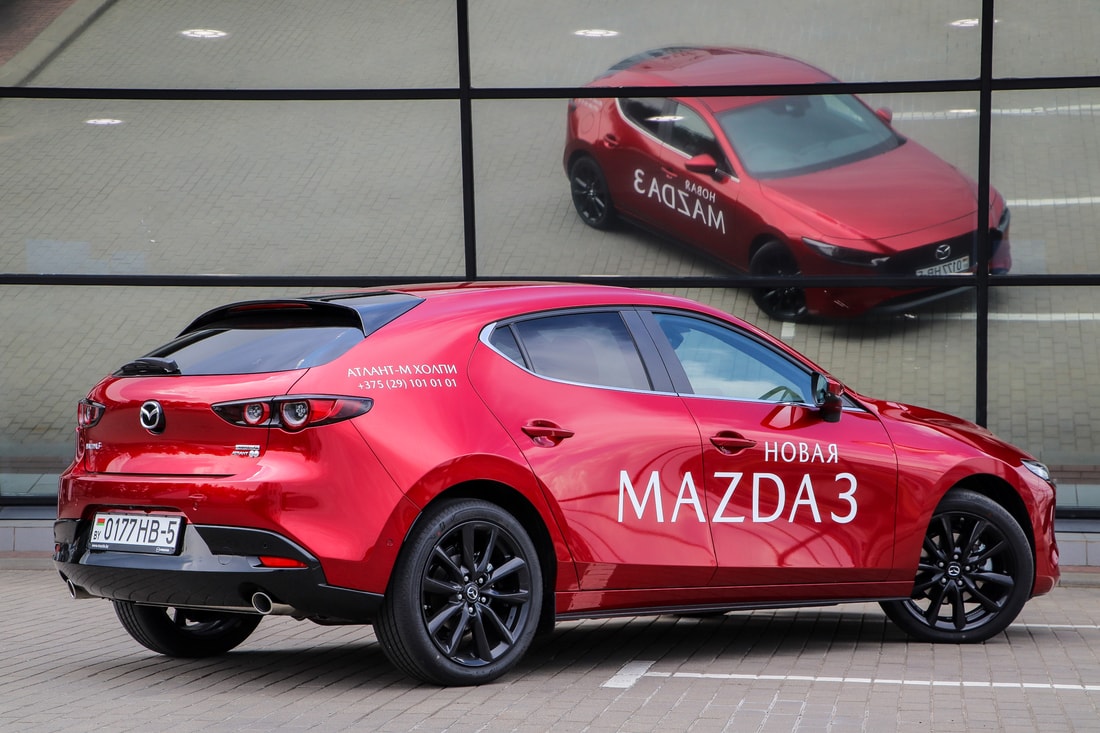 Новая Mazda3 приехала в Минск