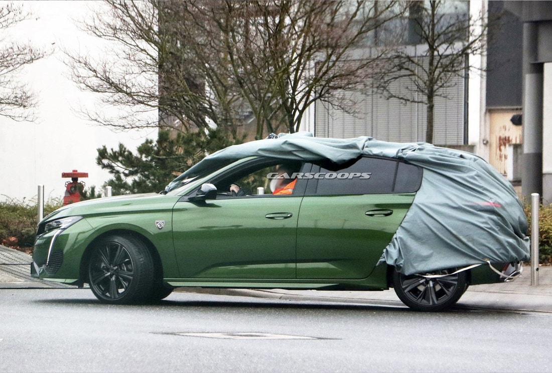 Появились первые фотографии нового Peugeot 308