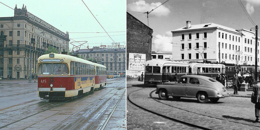 18 июля 1948 открылось движение трамвая по новой трассе первой очереди. Трамвайная линия начиналась от пассажирского вокзала, шла по уд. Ульяновской и Гарбатной и заканчивалась на остановке ул. Энгельса. Общая длина всех путей составила 26 км.