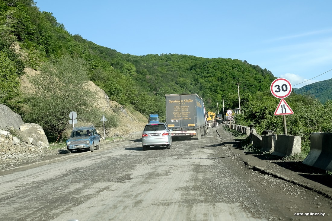 Странные тачки и дерзкие водители Грузии