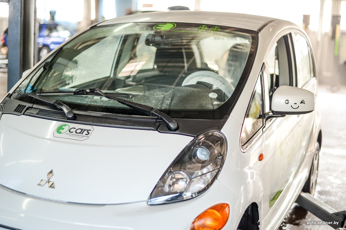 В продаже — первый ввезенный в страну электрокар Mitsubishi i-MiEV