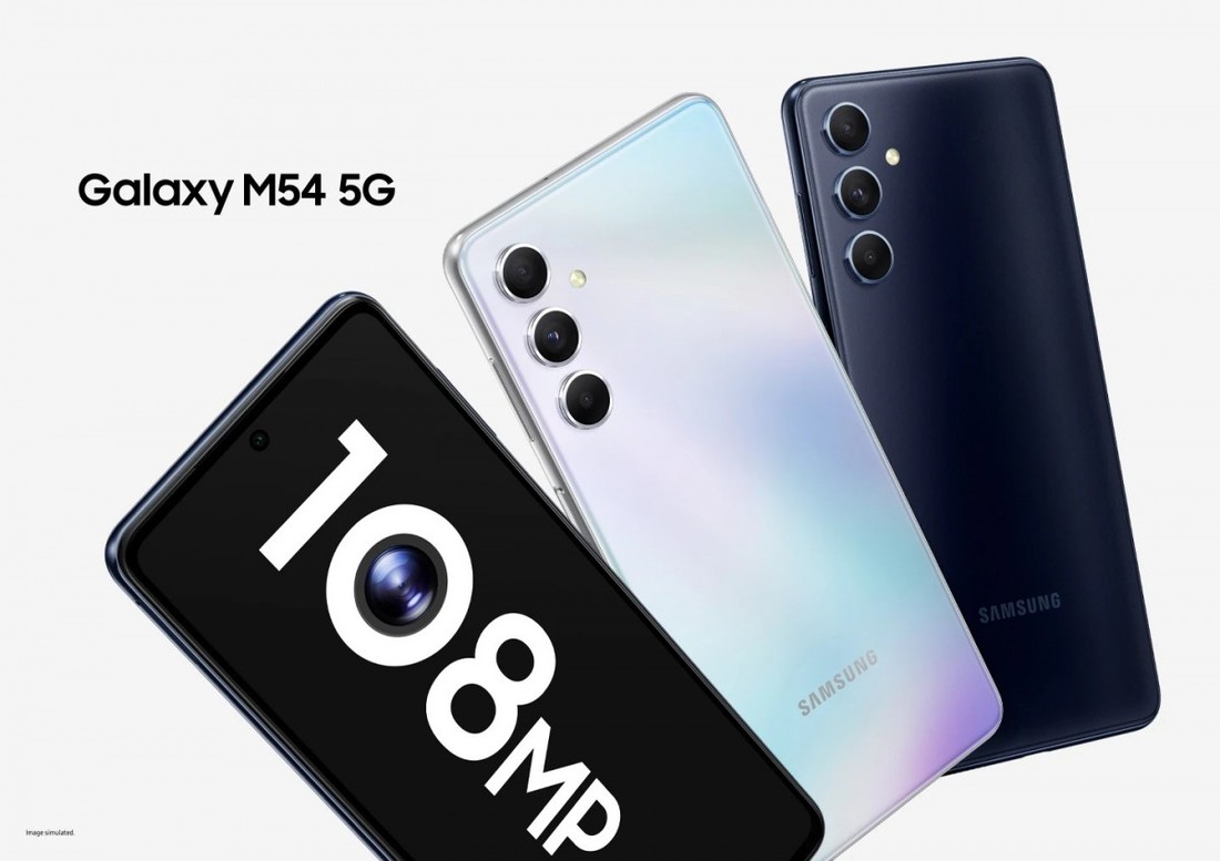 Samsung Galaxy M54 с огромной батареей представлен официально