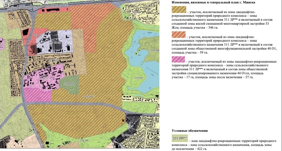 Минск мир план застройки