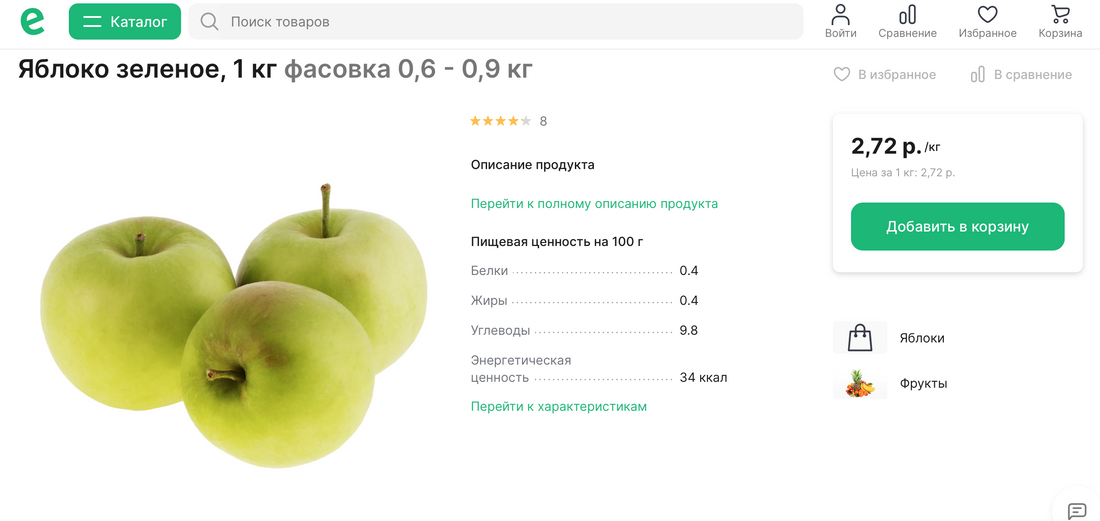Узнали цены на яблоки в Минске сегодня