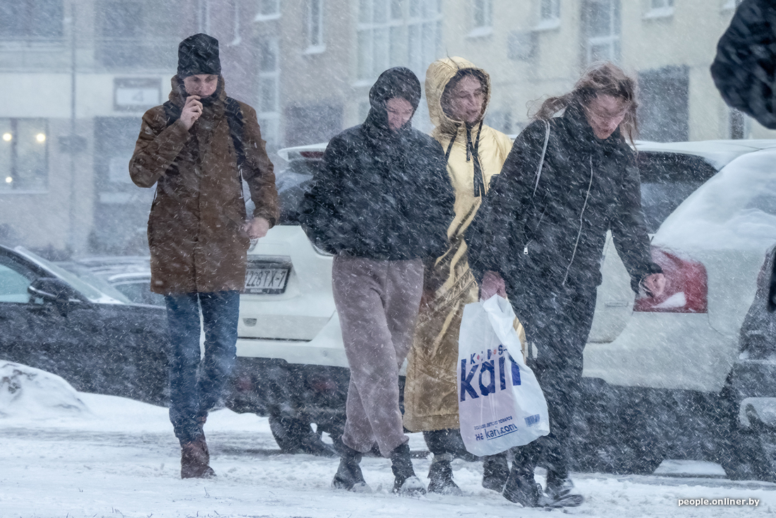 Заметает. Смотрим на снегопад, который сбил нам весенние планы