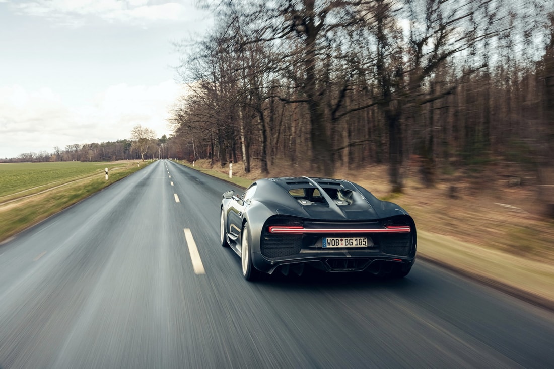 Вот так выглядит Bugatti Chiron с пробегом 74 тысячи километров