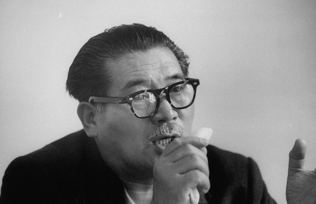 Отоя ямагути. Инэдзиро Асанума. Инэдзиро Асануму Токио 1960 год.